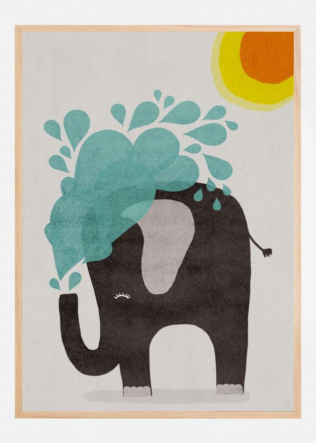 Bildverkstad Funny elephant Poster