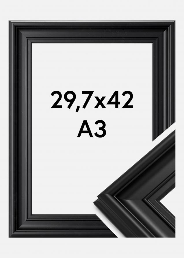 Ramverkstad Frame Mora Premium Black 29,7x42 cm (A3)