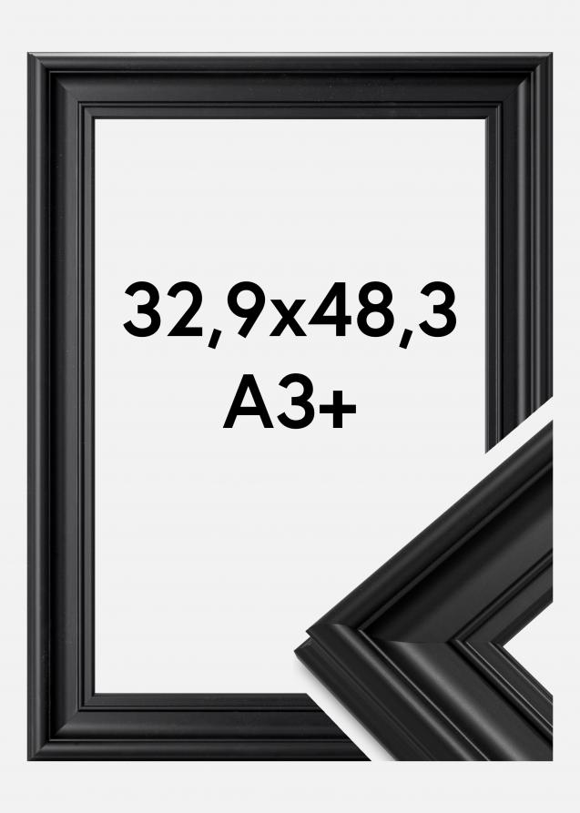 Ramverkstad Frame Mora Premium Black 32,9x48,3 cm (A3+)