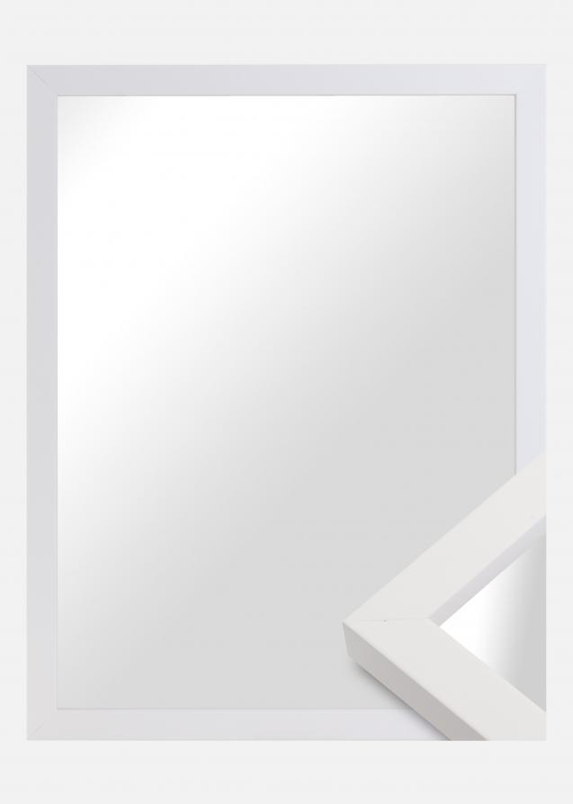 Spegelverkstad Mirror Blocky White - Custom Size