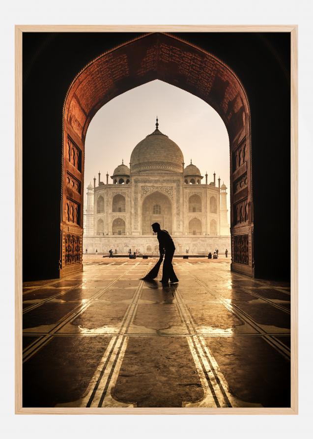 Bildverkstad Taj mahal cleaner Poster