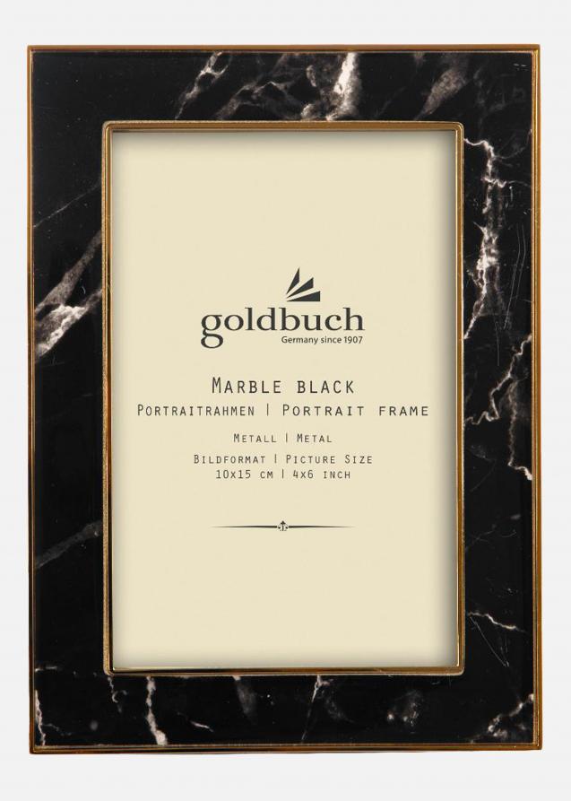 Goldbuch Frame Marble Black 10x15 cm