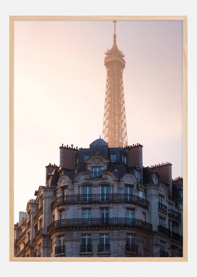 Bildverkstad The peeking Eiffel Poster