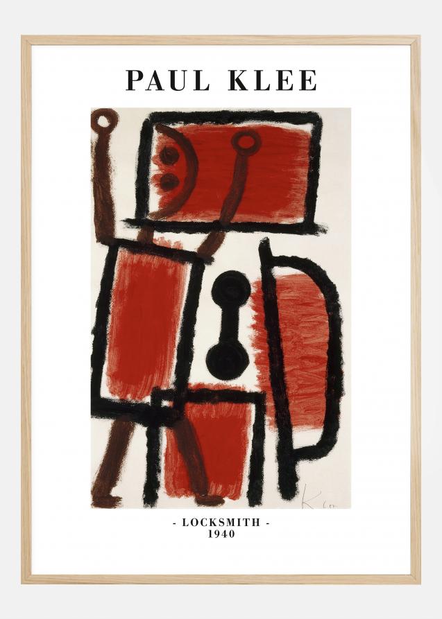 Bildverkstad Paul Klee - Locksmith 1940 Poster