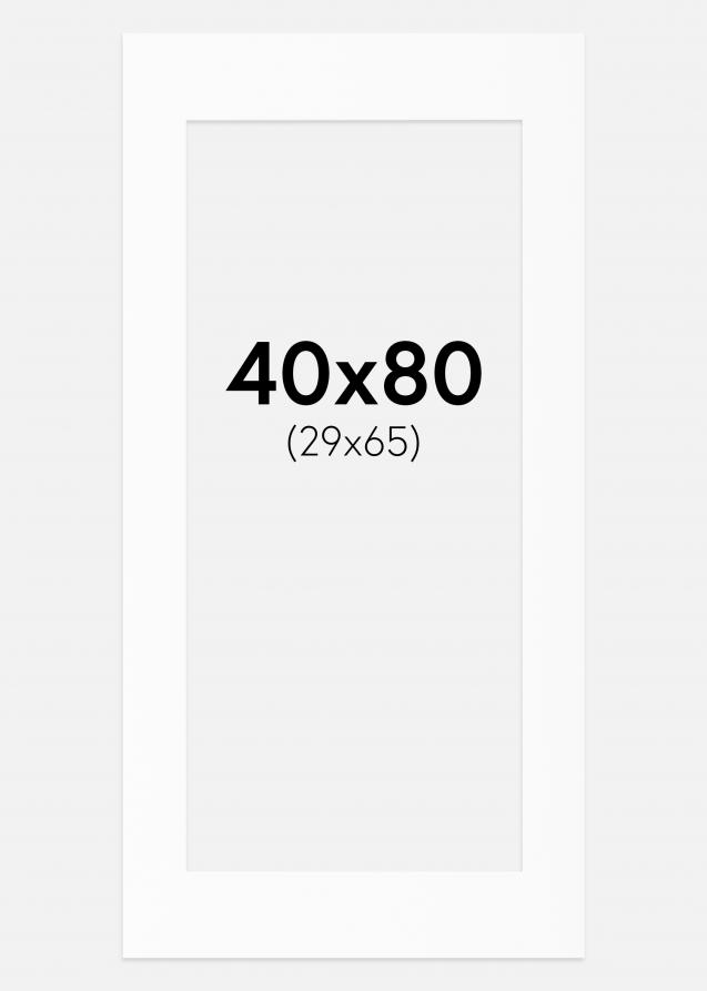 Artlink Mount White Standard (White Core) 40x80 cm (29x65)