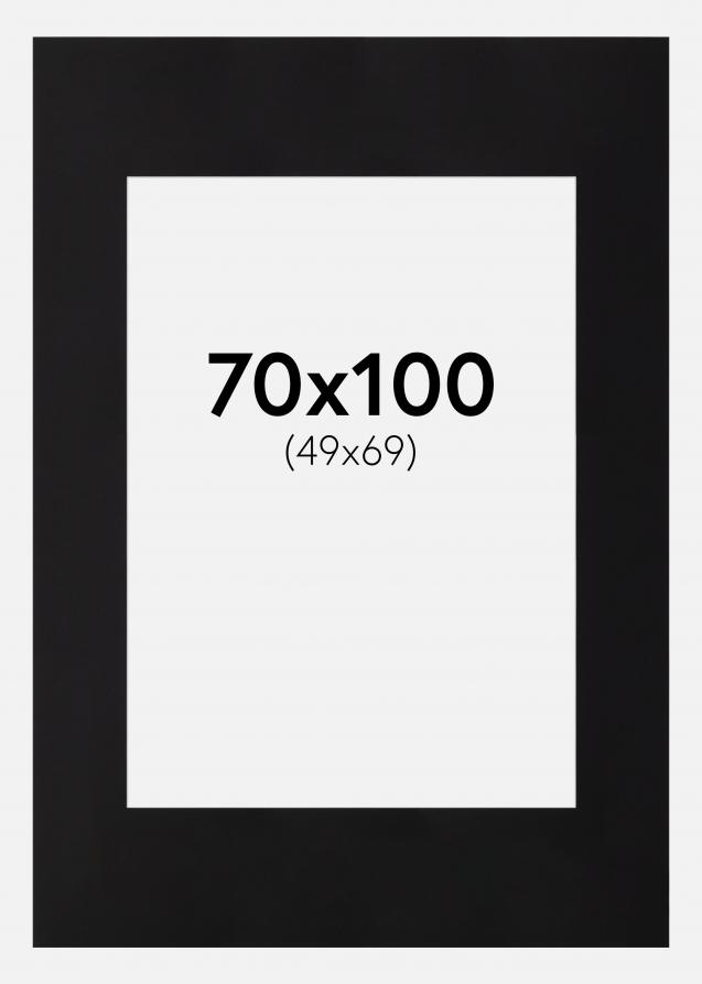 Galleri 1 Mount Canson Black (White Core) 70x100 cm (49x69)