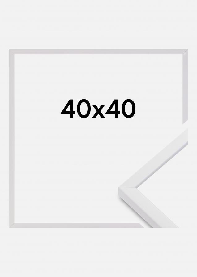 Estancia Frame E-Line Acrylic glass White 40x40 cm