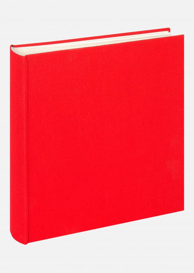 Walther Cloth Album Red - 28x29 cm (100 White pages / 50 sheets)
