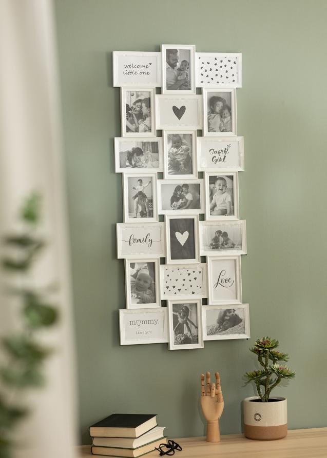 BGA Living Large Collage Frame White - 21 Pictures
