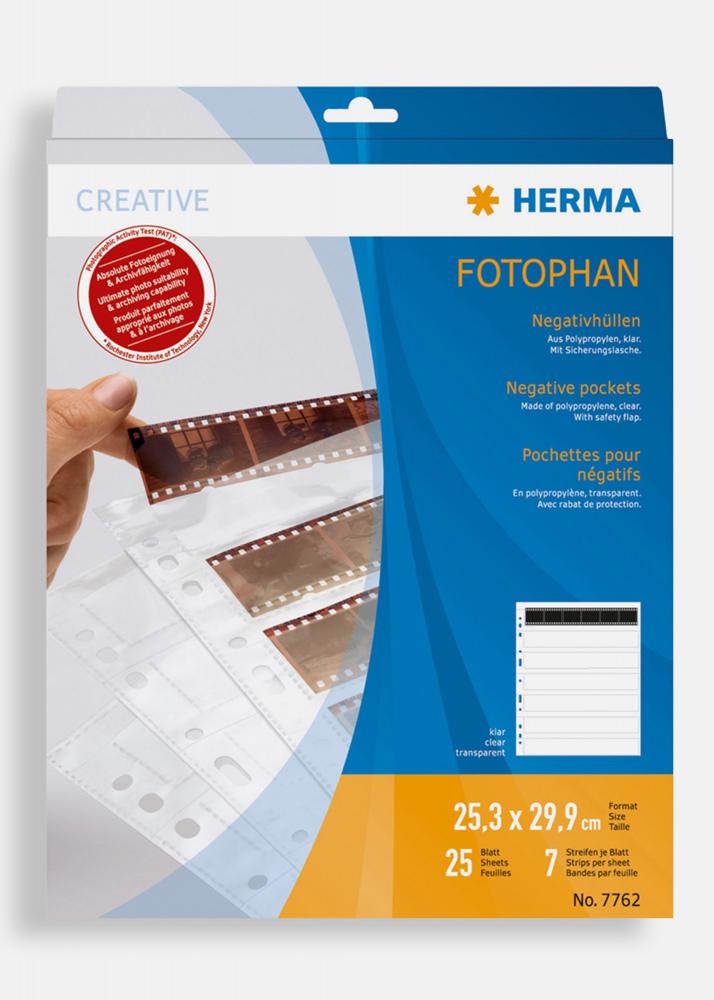  Herma negative sleeves - 25-pack