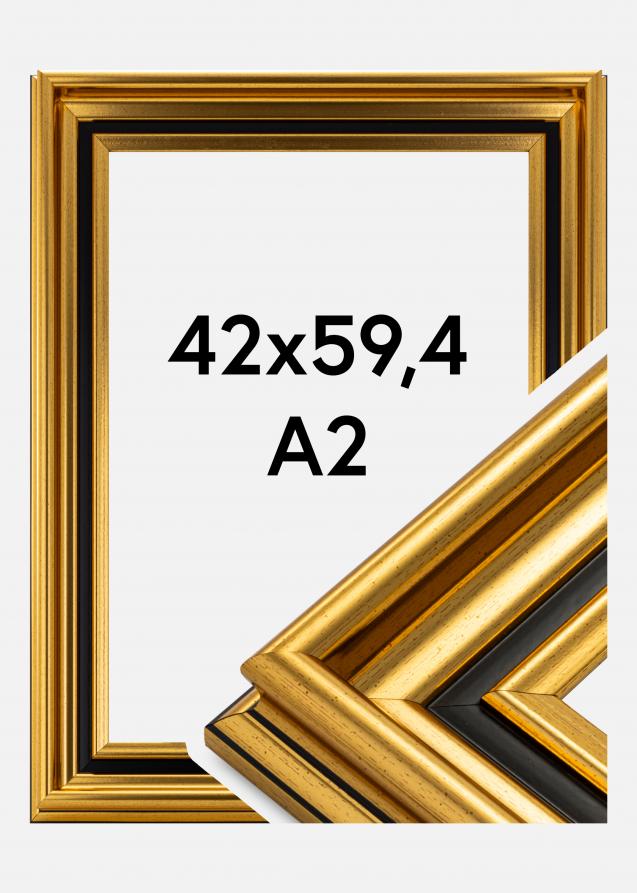 Ramverkstad Frame Gysinge Premium Gold 42x59,4 cm (A2)