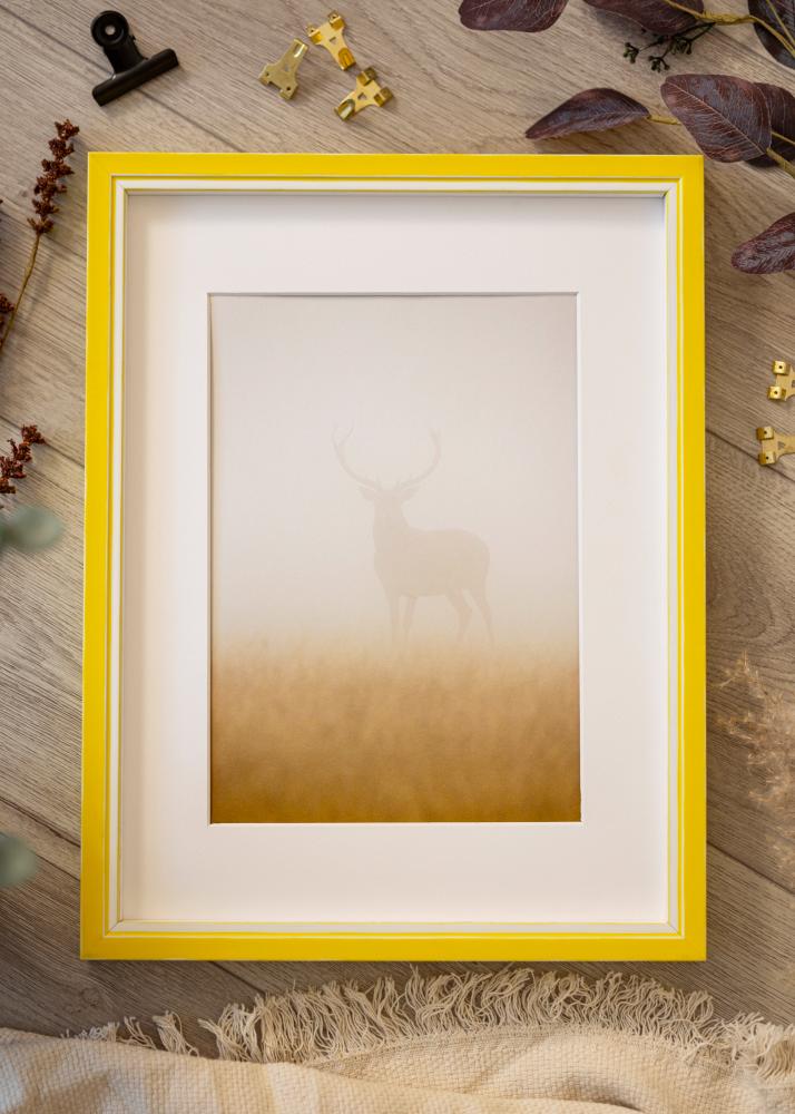 Mavanti Frame Diana Acrylic Glass Yellow 30x30 cm