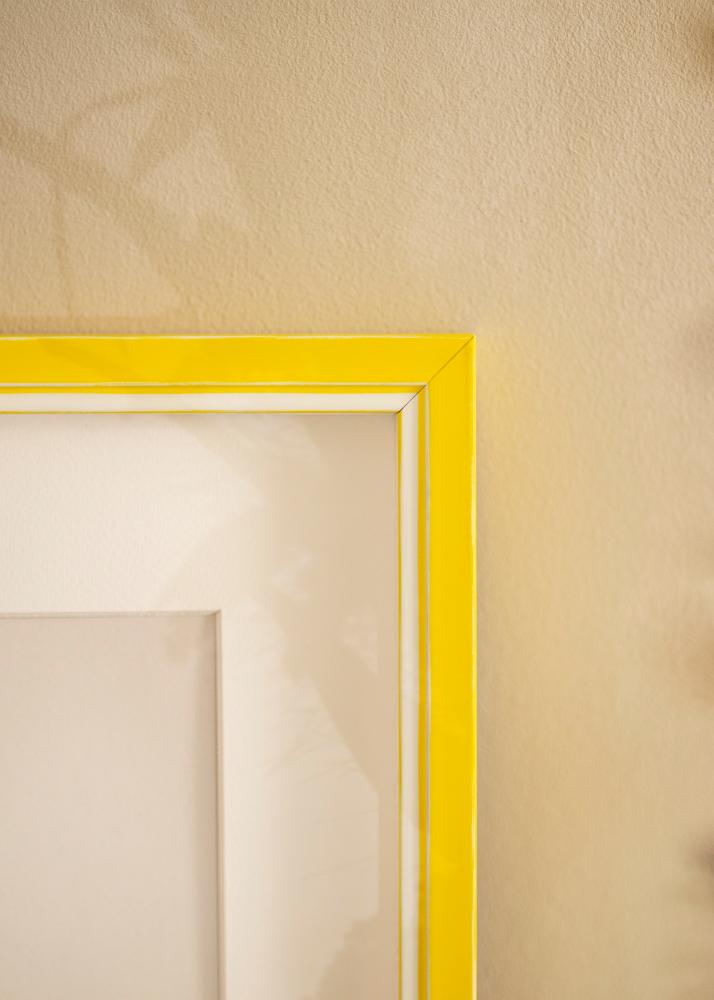 Mavanti Frame Diana Acrylic Glass Yellow 60x90 cm