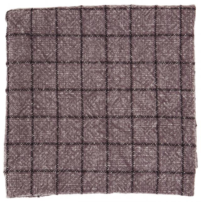 Madam Stoltz Tea Towel Checked - Dark Purple 50x70 cm