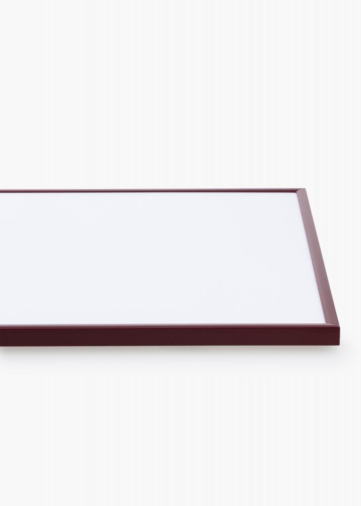 Ram med passepartou Frame New Lifestyle Dark Red 70x100 cm - Picture Mount White 24x36 inches