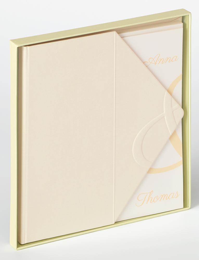 Walther Carta de Amor Guestbook - 23x25 cm (72 White pages / 36 sheets)