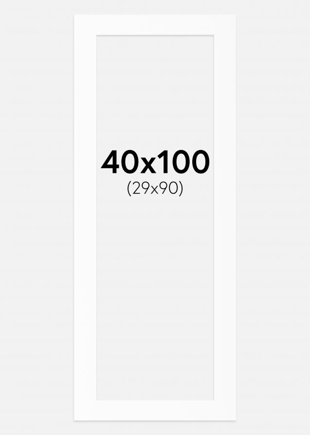Artlink Mount White Standard (White Core) 40x100 cm (29x90)