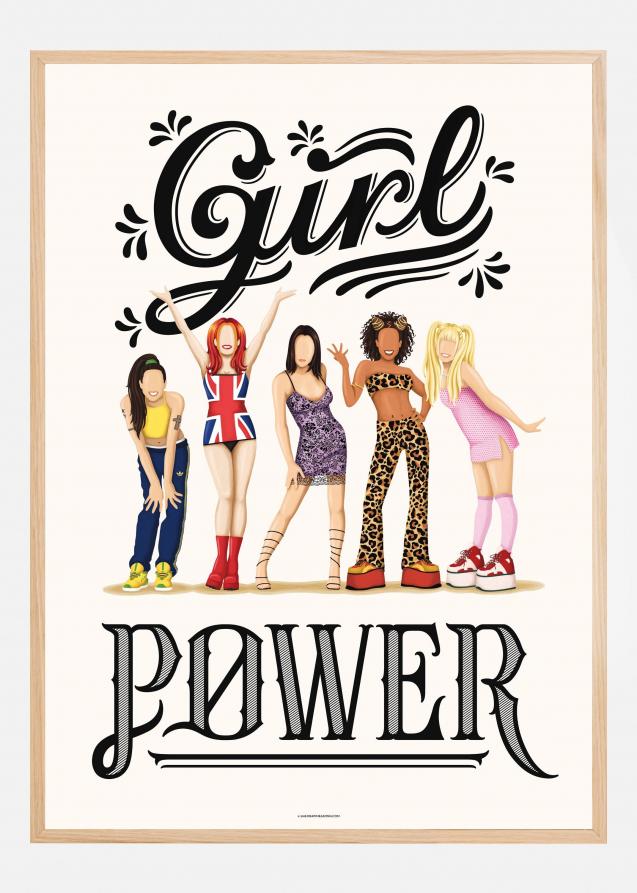 Bildverkstad Girl Power Poster