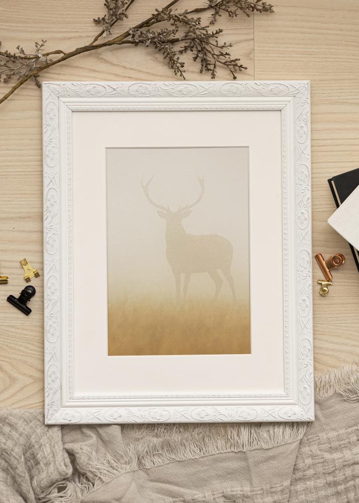 Walther Frame Baroque White 13x18 cm