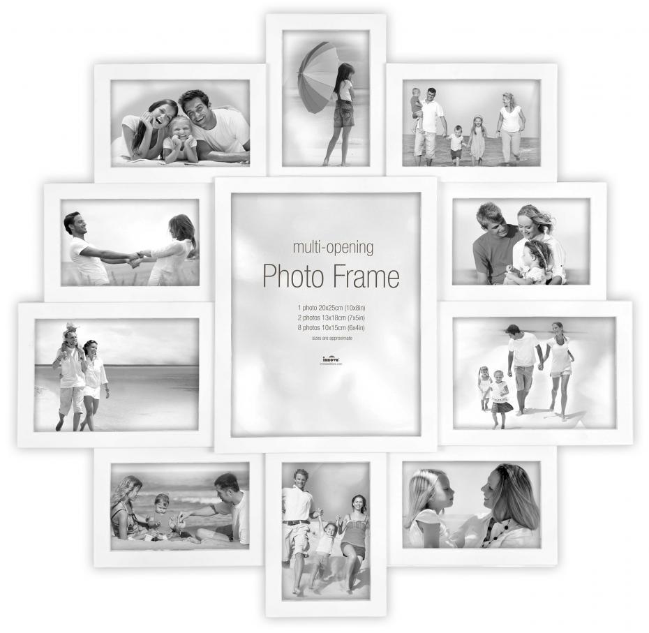 Innova Editions Maggiore Collage frame XXI White - 11 Pictures