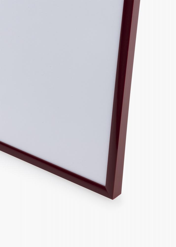 Ram med passepartou Frame New Lifestyle Dark Red 70x100 cm - Picture Mount White 24x36 inches