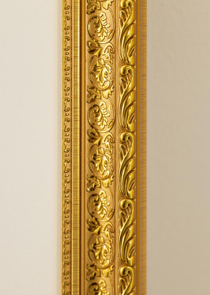 BGA Frame Ornate Acrylic Glass Gold 60x80 cm
