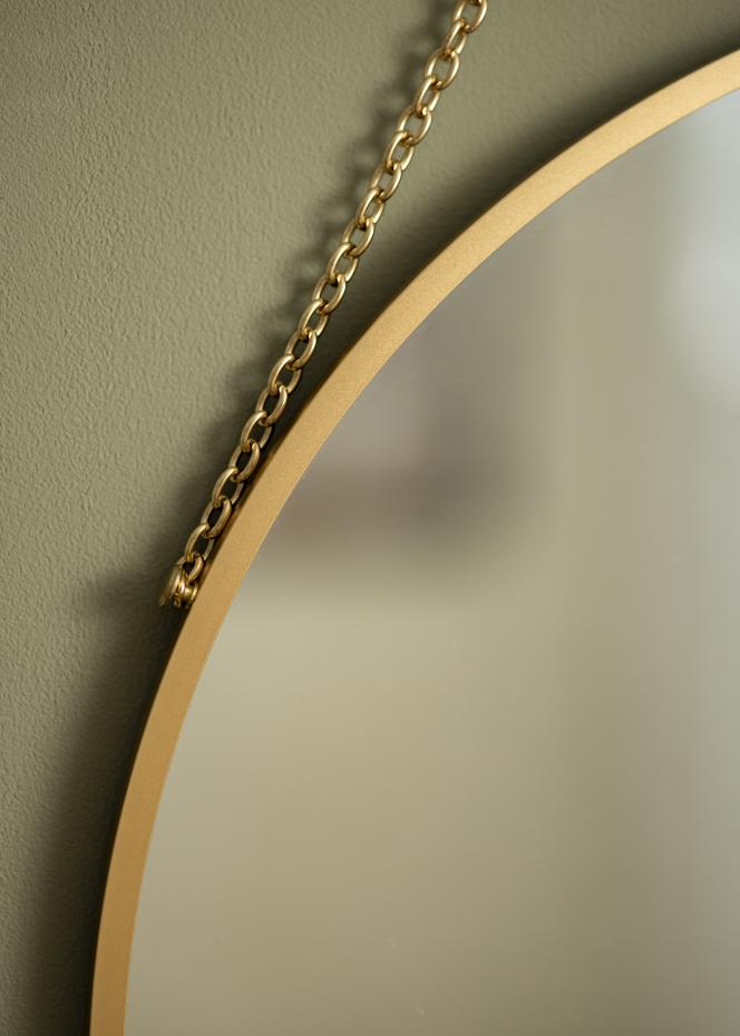 Artlink Round Mirror Modern Gold 51 cm 