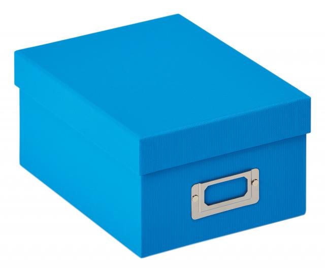 Walther Fun Photo box - Sea blue (Fits 700 st Pictures in 10x15 cm format)