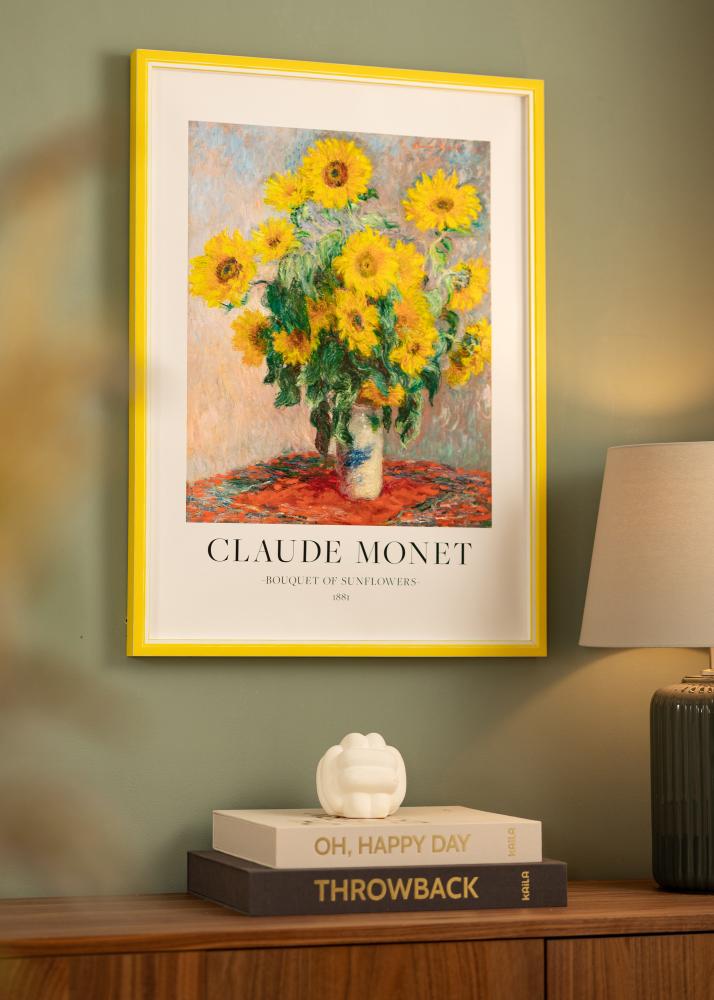 Mavanti Frame Diana Acrylic Glass Yellow 60x90 cm