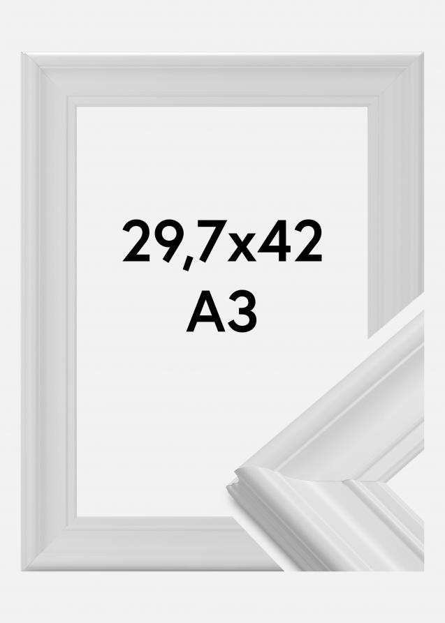 Ramverkstad Frame Mora Premium White 29,7x42 cm (A3)