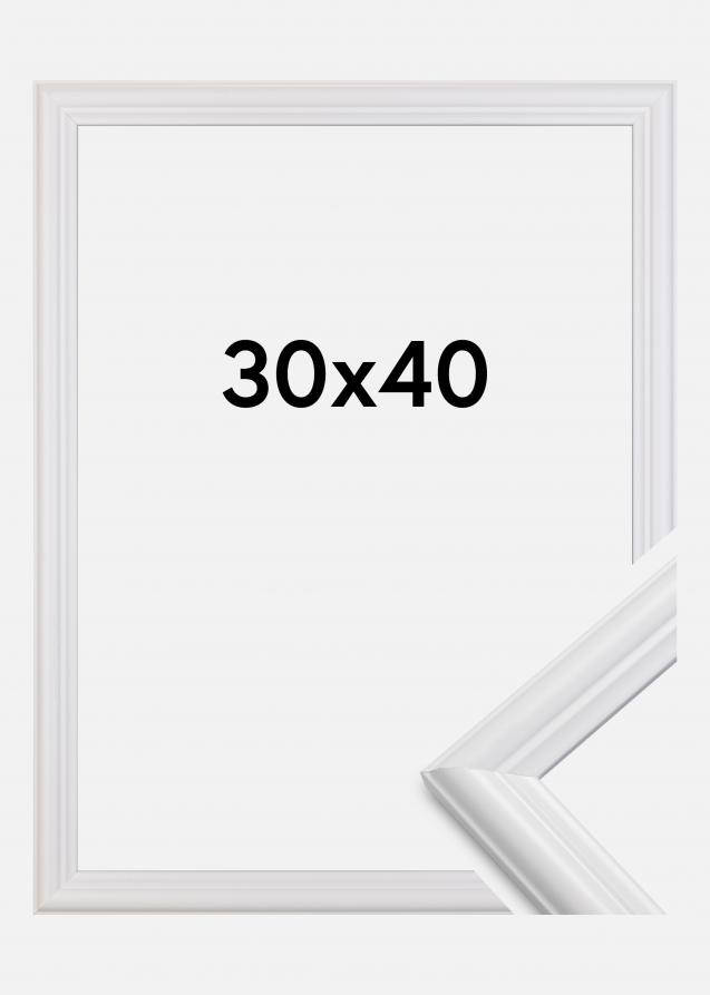 Galleri 1 Frame Siljan Acrylic glass White 30x40 cm