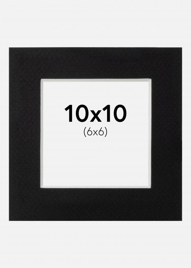 Artlink Mount Black Standard (White Core) 10x10 cm (6x6)