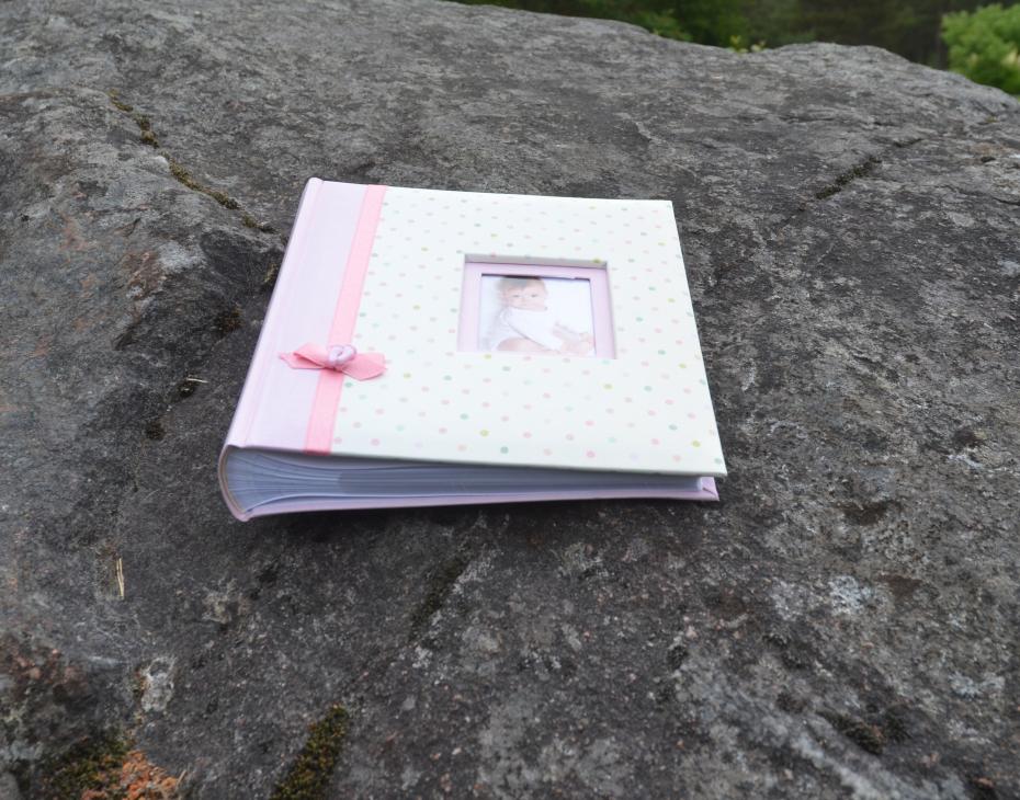 BGA Nordic Kara Baby album Pink - 200 Pictures in 11x15 cm