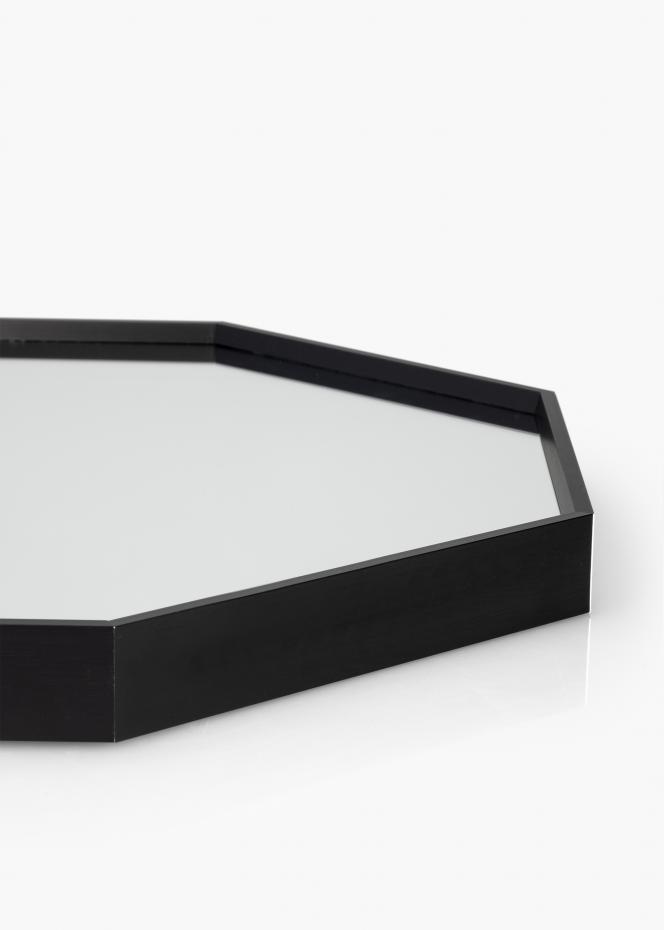 KAILA KAILA Mirror Octagon Black 50 cm 