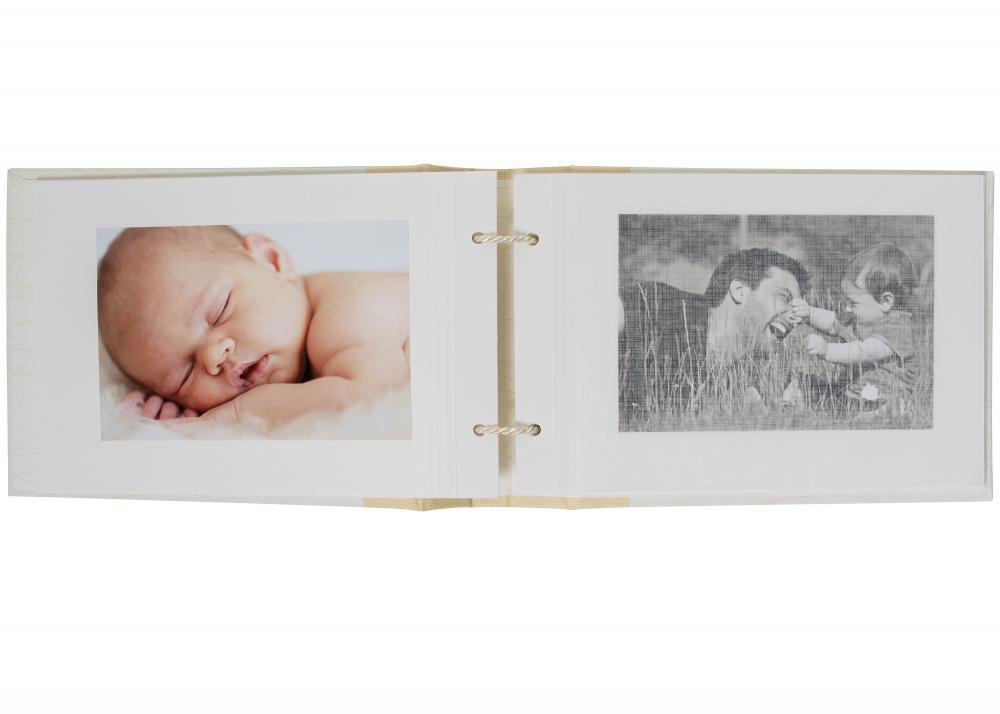 Walther Baby album Bambini Cream - 23.5x16 cm (40 White pages / 20 sheets)