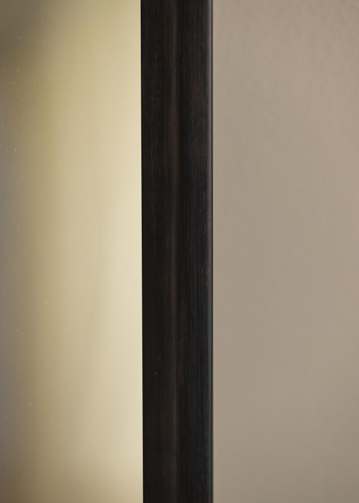 Ramverkstad Mirror Arjeplog Black-brown - Custom Size