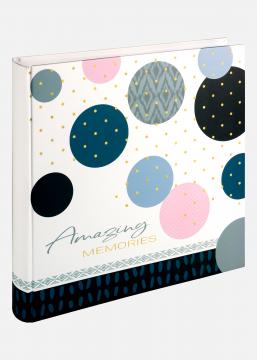 Walther Amazing Memories Album Blue - 28x29 cm (100 White pages / 50 sheets)