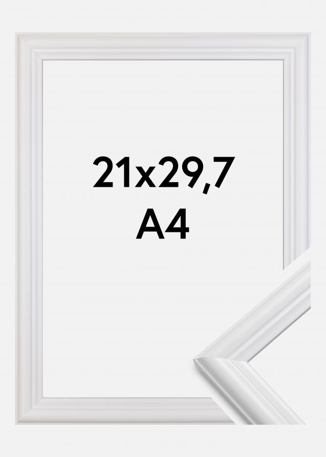 Galleri 1 Frame Siljan Acrylic glass White 21x29.7 cm (A4)