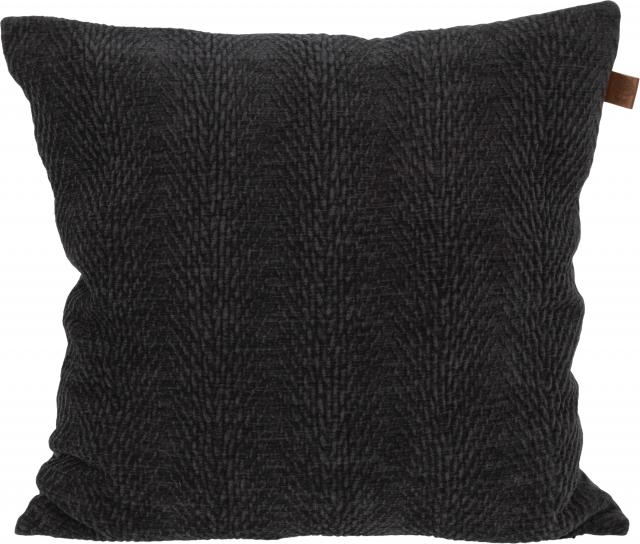 Fondaco Pillow case Leeds - Dark grey 50x50 cm
