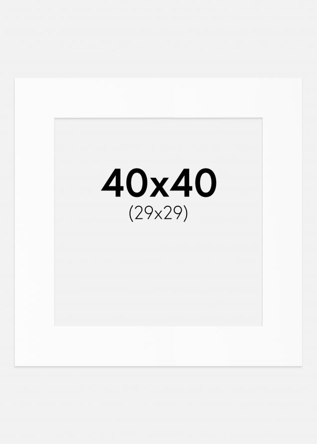 Artlink Mount White Standard (White Core) 40x40 cm (29x29)
