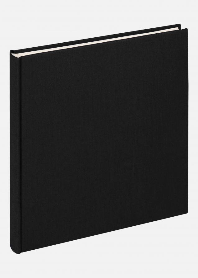 Walther Cloth Album Black - 22.5x24 cm (40 White pages / 20 sheets)