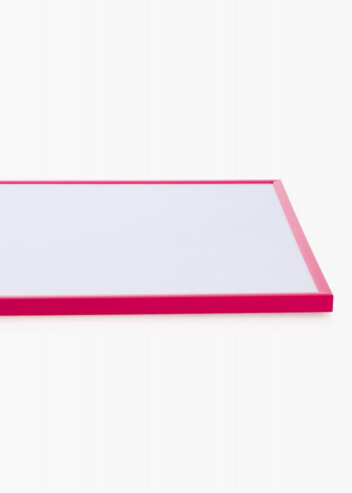 Ram med passepartou Frame New Lifestyle Hot Pink 30x40 cm - Picture Mount White 21x29.7 cm