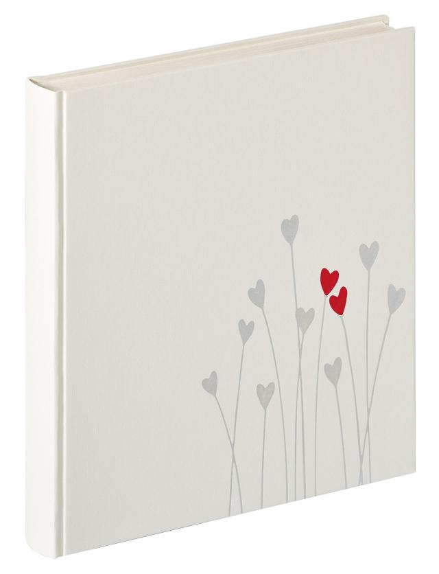Walther Heart Wedding album White - 28x30.5 cm (50 White pages / 25 sheets)