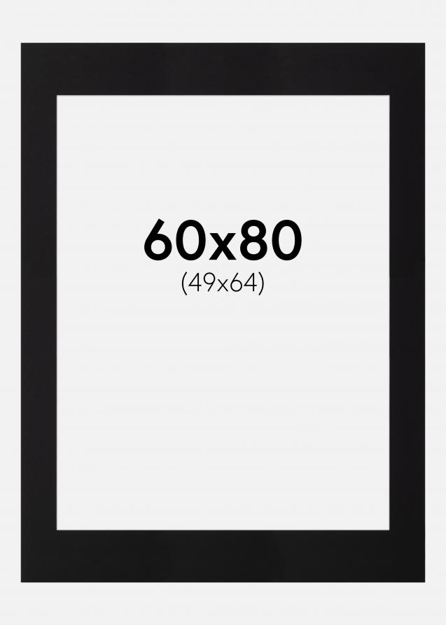 Artlink Mount Black Standard (White Core) 60x80 cm (49x64)