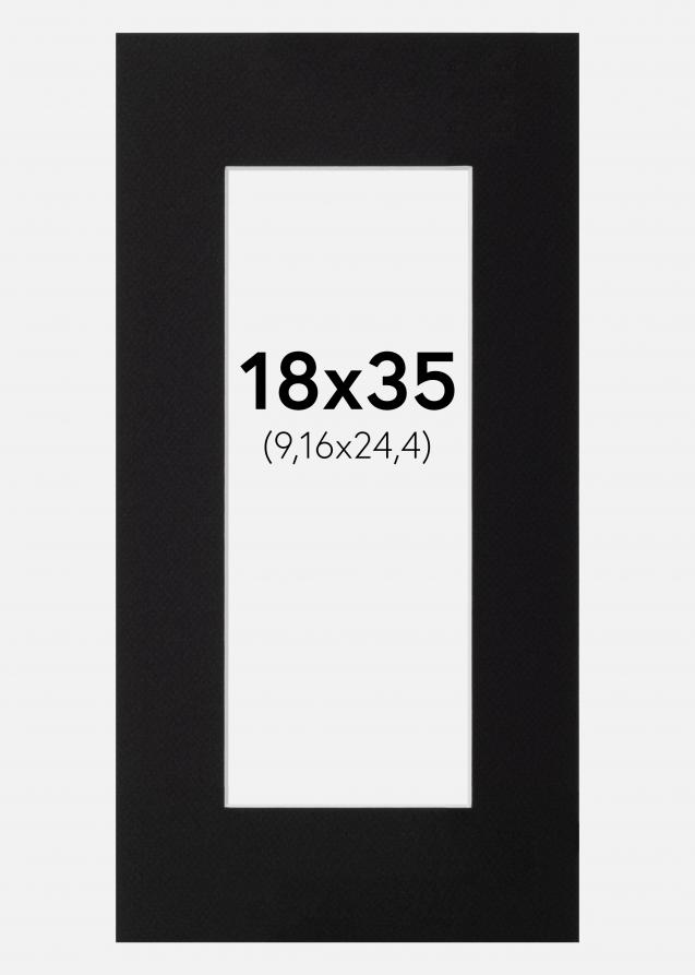 Artlink Mount Black Standard (White Core) 18x35 cm (9,16x24,4)