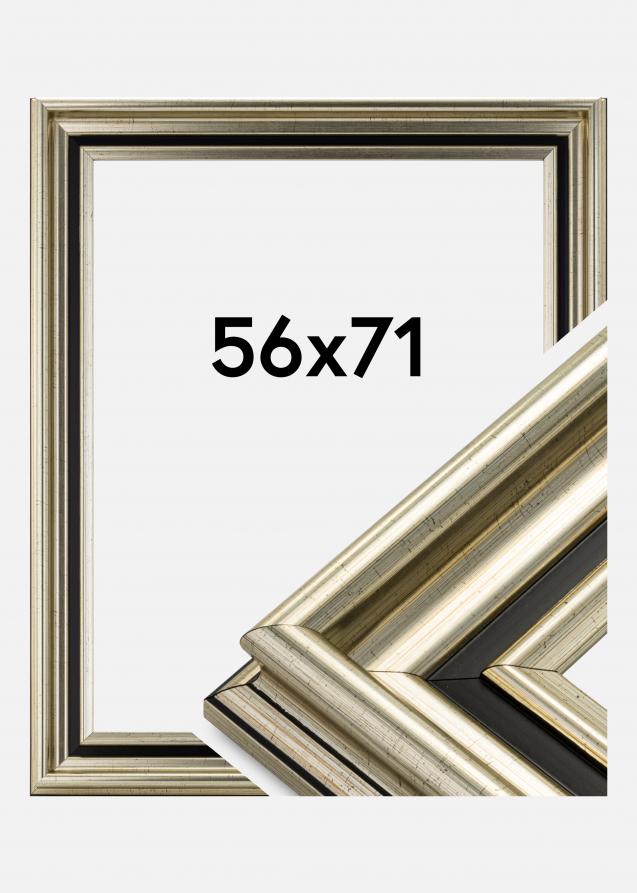 Ramverkstad Frame Gysinge Premium Silver 56x71 cm