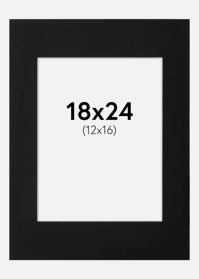 Artlink Mount Black Standard (White Core) 18x24 cm (12x16)