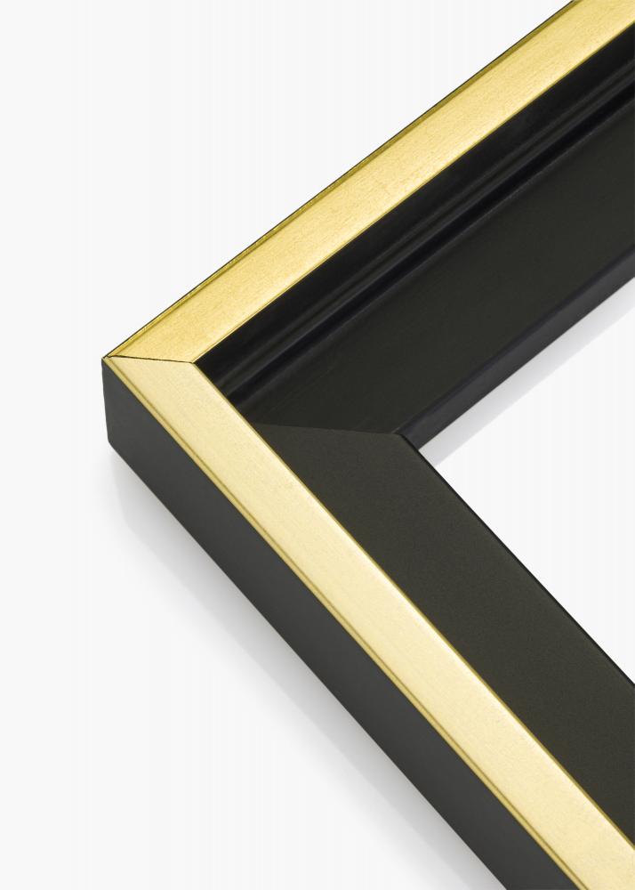 Mavanti Canvas picture frame Tacoma Black / Gold 60x60 cm