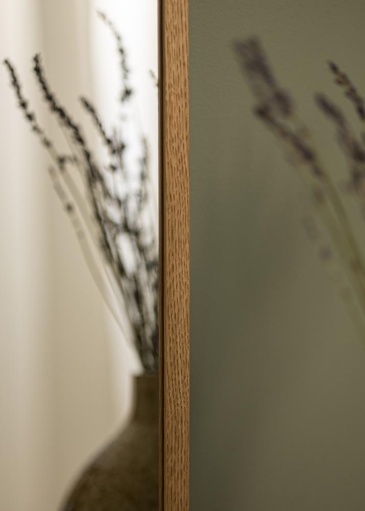Incado Mirror Solid Oak 40x120 cm