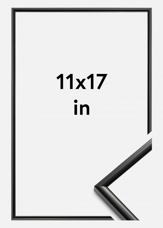 BGA Nordic Frame New Lifestyle Acrylic glass Black 11x17 inches (27,94x43,18 cm)